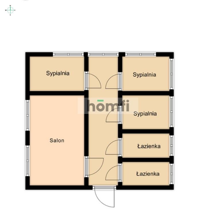 Over 90 square meters apartment with two bathrooms, a storage room and a utility room in the center of Krynica - Квартира - Продаж - Nowosądecki, Krynica-Zdrój