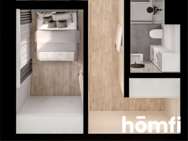 2-room apartment with a view of the bay - Apartment - Sale - Gdynia, Śródmieście