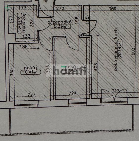 Trzypokojowe na Płaszowie z widokiem na ogródki działkowe - Mieszkanie - Sprzedaż - Kraków, Podgórze / Płaszów