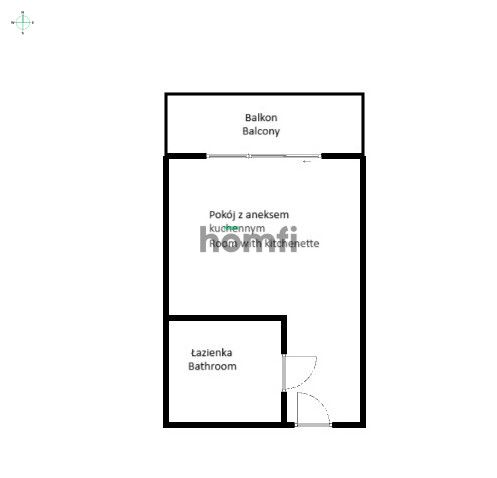 Na sprzedaż studio w centrum Wrocławia - Mieszkanie - Sprzedaż - Wrocław, Stare Miasto