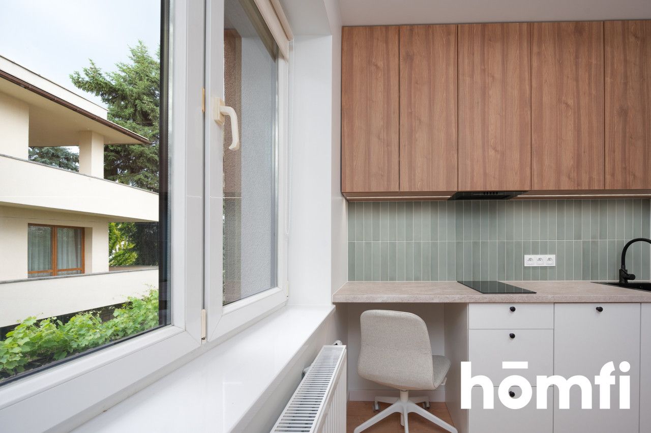 homfi presents a modern 1-room apartment for rent on Na Wrzosach Street – available immediately! - Apartment - Rent - Kraków, Podgórze / Bieżanów-Prokocim