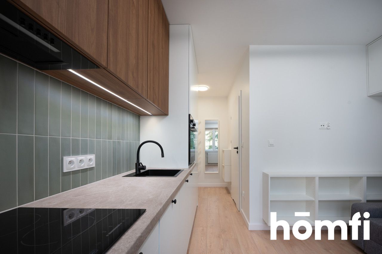homfi presents a modern 1-room apartment for rent on Na Wrzosach Street – available immediately! - Apartment - Rent - Kraków, Podgórze / Bieżanów-Prokocim