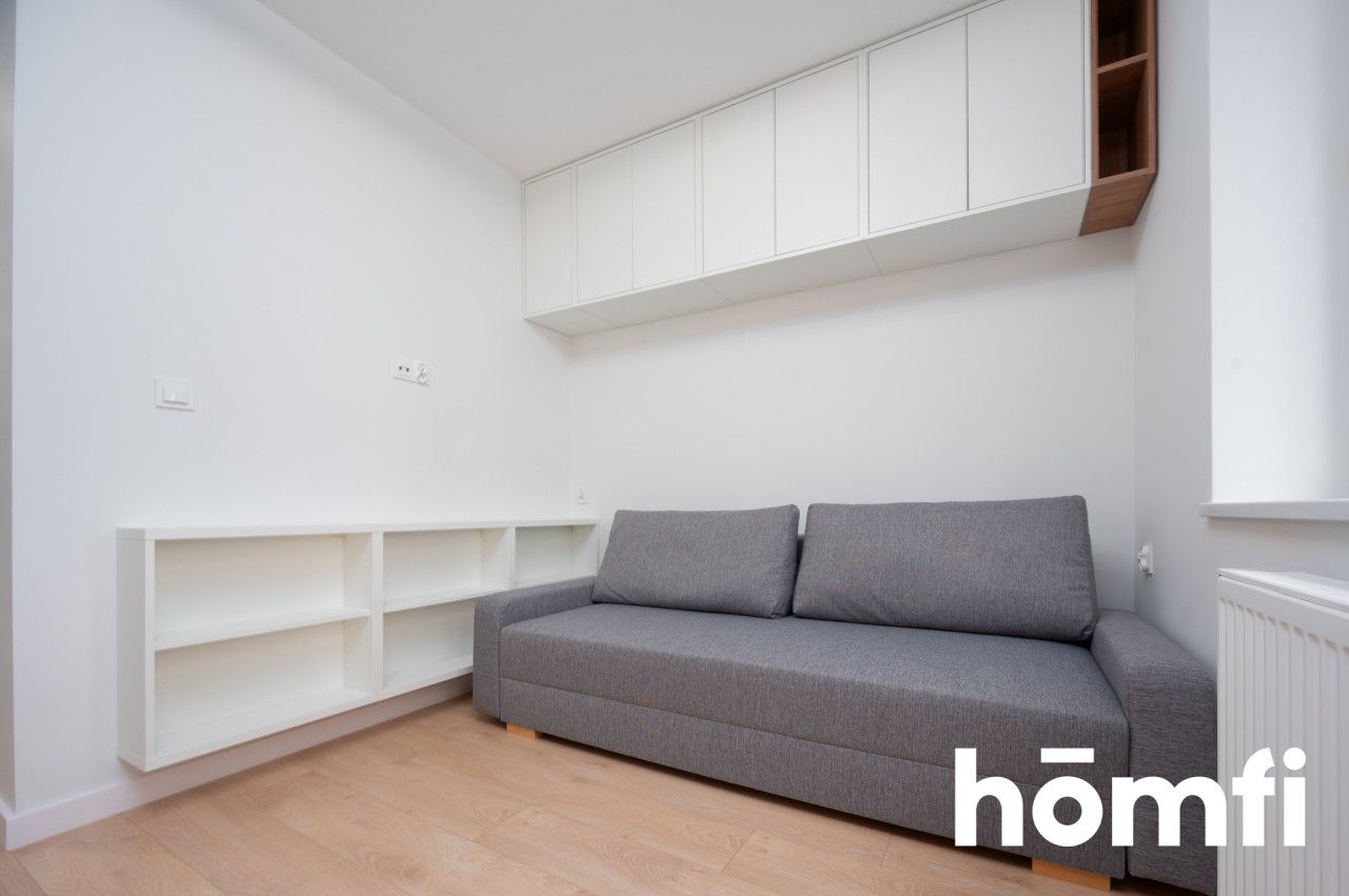 homfi presents a modern 1-room apartment for rent on Na Wrzosach Street – available immediately! - Apartment - Rent - Kraków, Podgórze / Bieżanów-Prokocim