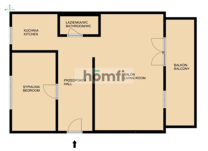 Comfortable apartment in a great location - Apartment - Rent - Kraków, Krowodrza