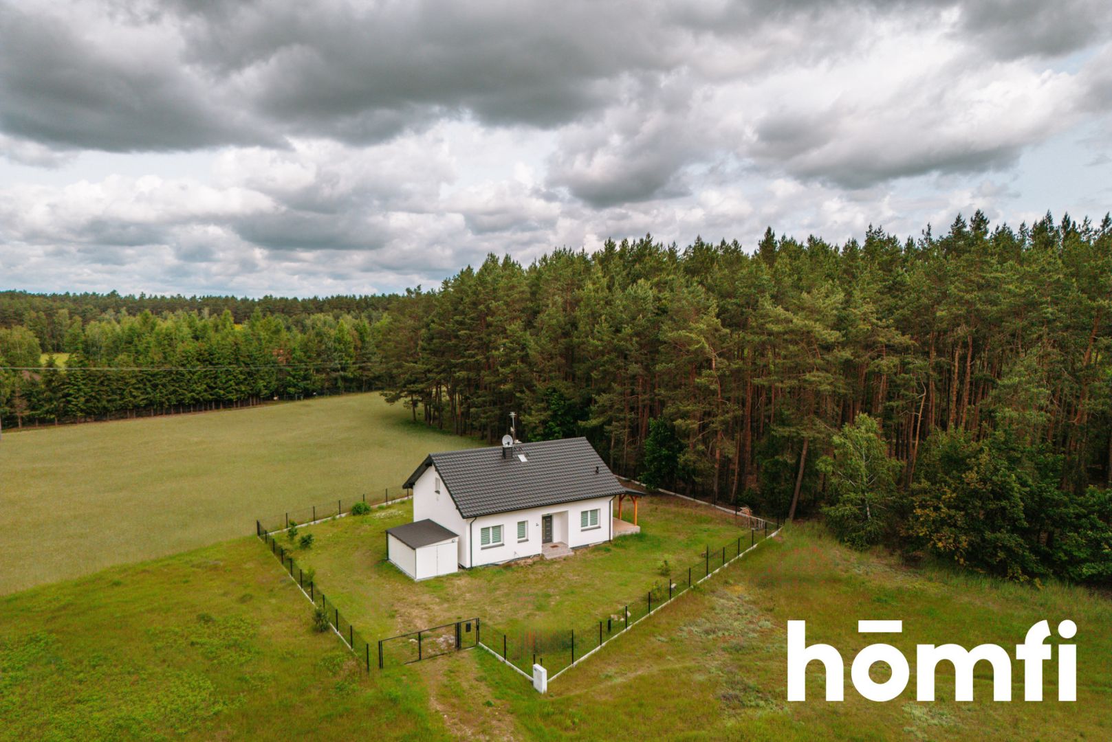 Dom wolnostojący z widokiem na las - Dom - Sprzedaż - Toruński, Obrowo