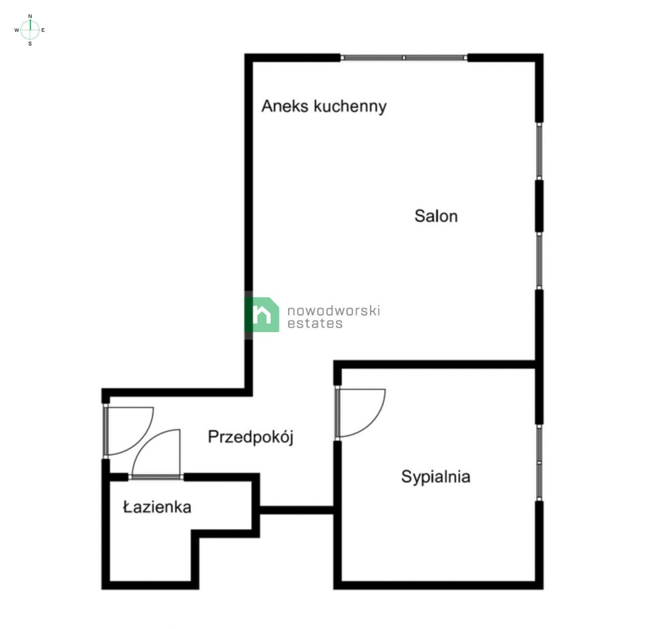 2 room apartment Bema Square - Apartment - Rent - Wrocław, Śródmieście / Nadodrze