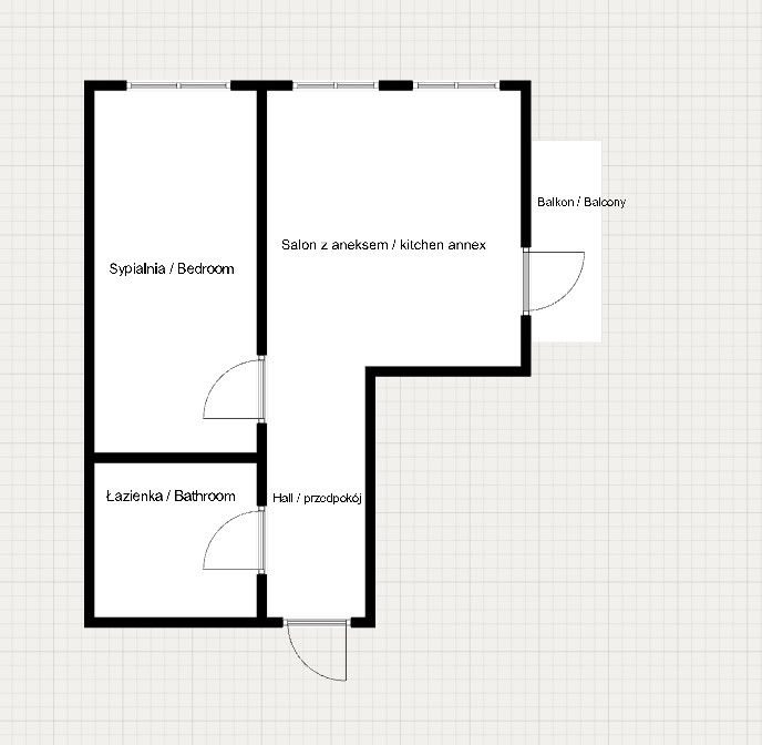 2 pokoje Wojska Polskiego Gliwice - Mieszkanie - Wynajem - Gliwice, Wojska Polskiego