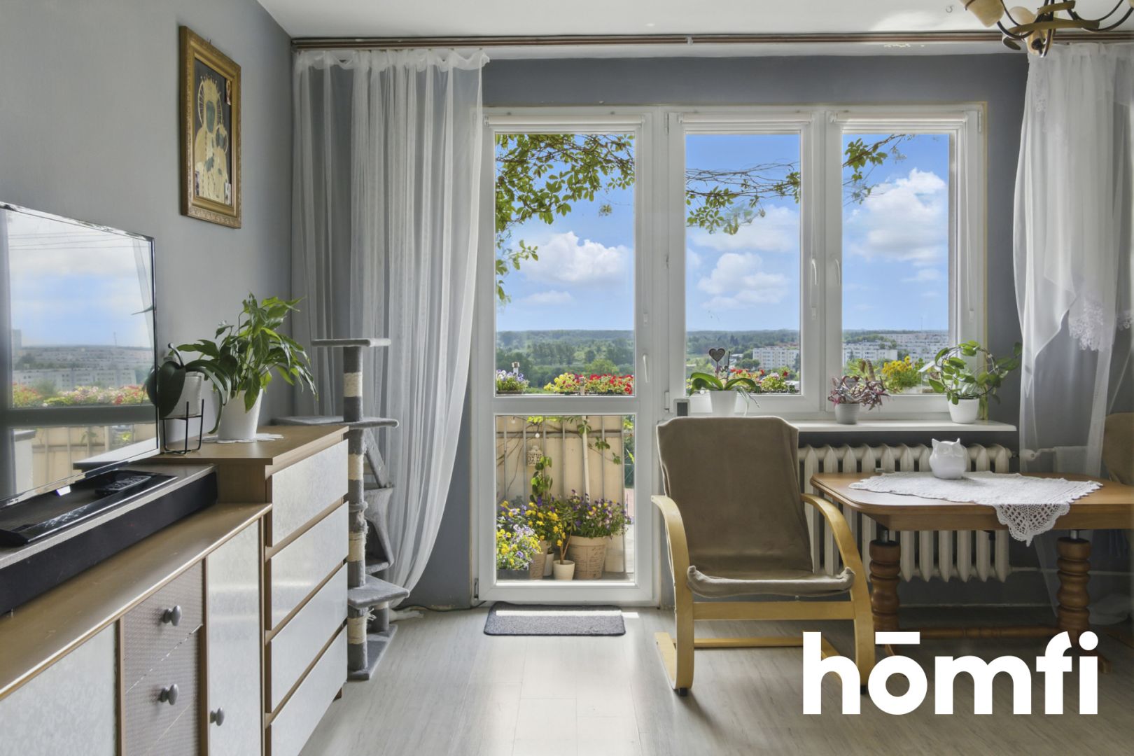 Spacious apartment in a quiet area {wylacznosc} - Apartment - Sale - Radom, Południe