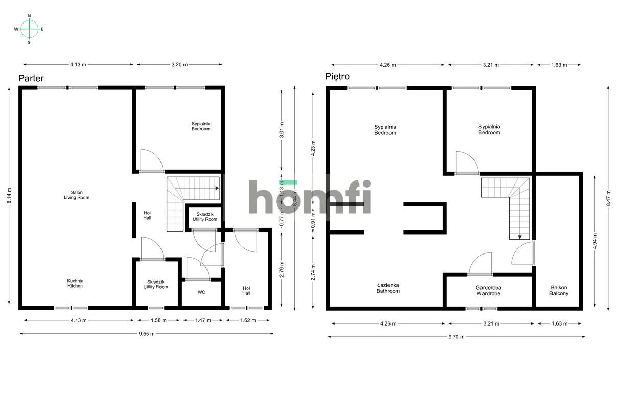 A 135m² house for sale in Pobiedziska – a green neighborhood, close to a forest and lakes. - Дім - Продаж - Poznański, Pobiedziska