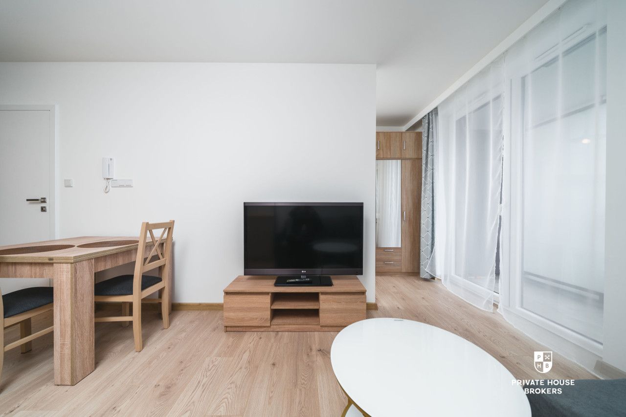 Studio with separate bedroom 28m2 Osiedle KRK Stańczyka - Apartment - Rent - Kraków, Krowodrza / Bronowice