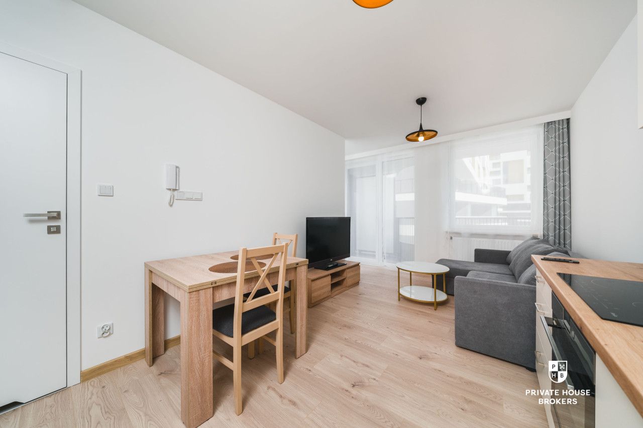 Studio with separate bedroom 28m2 Osiedle KRK Stańczyka - Apartment - Rent - Kraków, Krowodrza / Bronowice