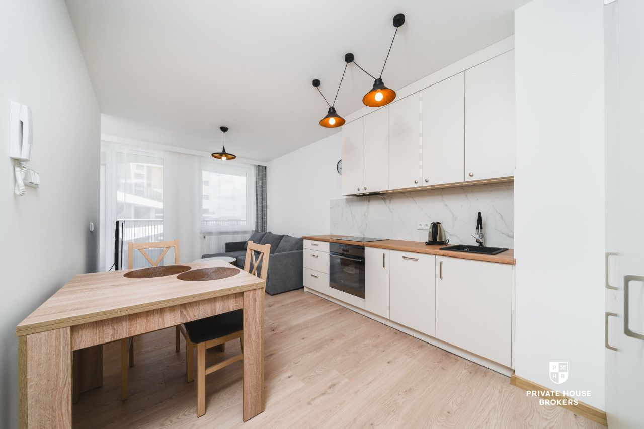 Studio with separate bedroom 28m2 Osiedle KRK Stańczyka - Apartment - Rent - Kraków, Krowodrza / Bronowice