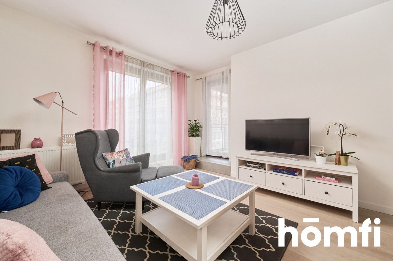 Dwupokojowe mieszkanie z balkonem w centrum - Apartment - Sale - Wrocław, Krzyki / Przedmieście Oławskie