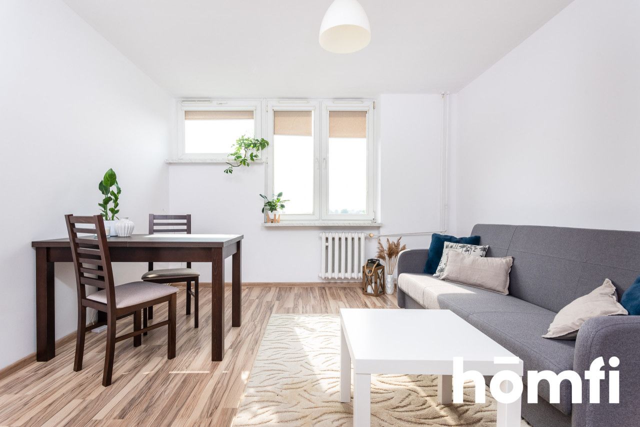 Krakow, Kalinowe - studio with a view of the city, close to Quattro, Serenada - Apartment - Rent - Kraków, Nowa Huta