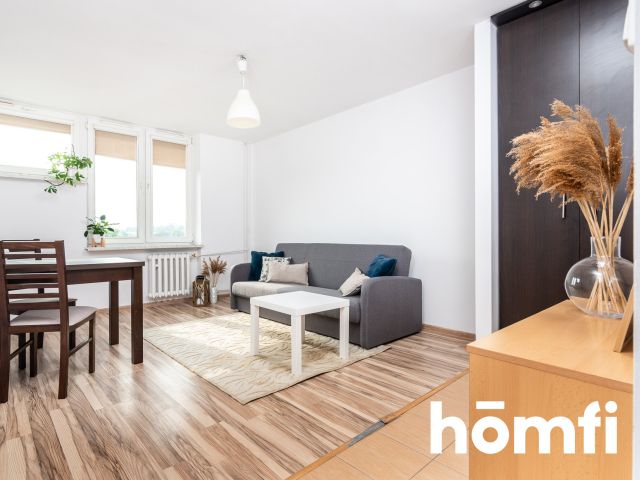 Krakow, Kalinowe - studio with a view of the city, close to Quattro, Serenada - Apartment - Rent - Kraków, Nowa Huta