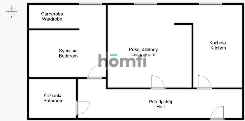 200m od Rynku / garaż podziemny / 2 pokoje / osobna kuchnia / Airbnb & Booking - Mieszkanie - Sprzedaż - Wrocław, Stare Miasto / Rynek