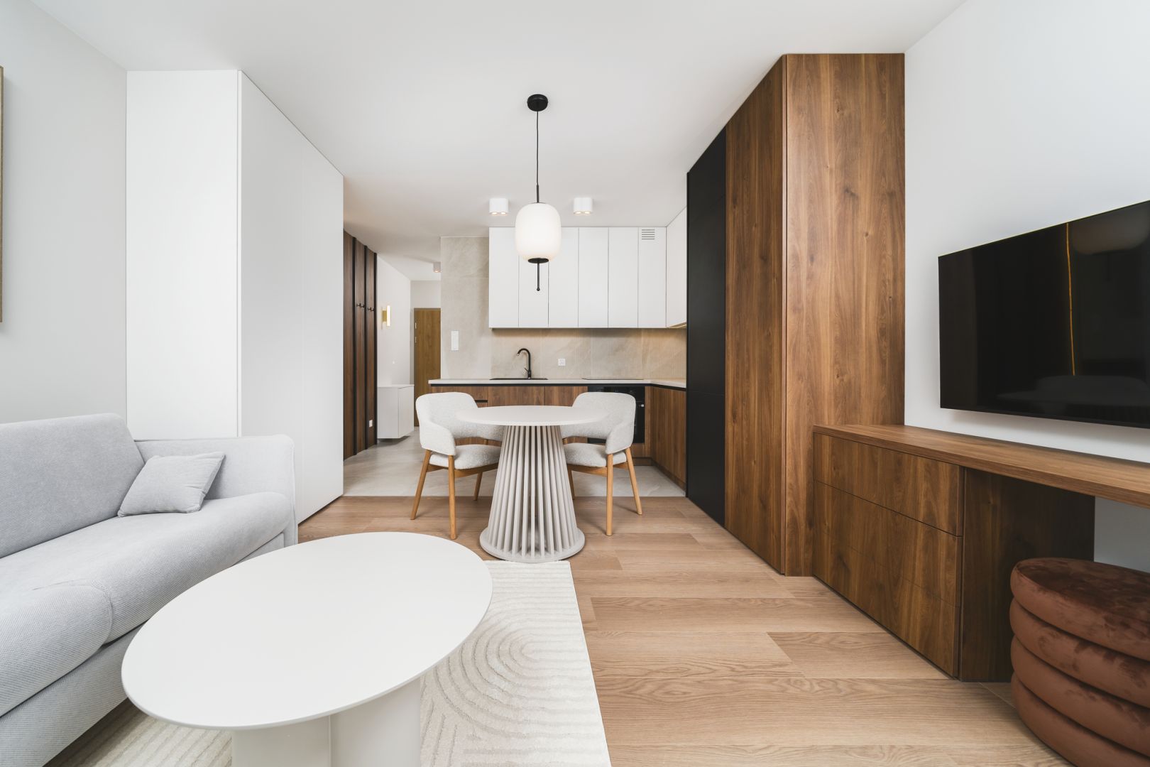 Comfortable studio apartment near Bagry - Apartment - Rent - Kraków, Podgórze / Płaszów