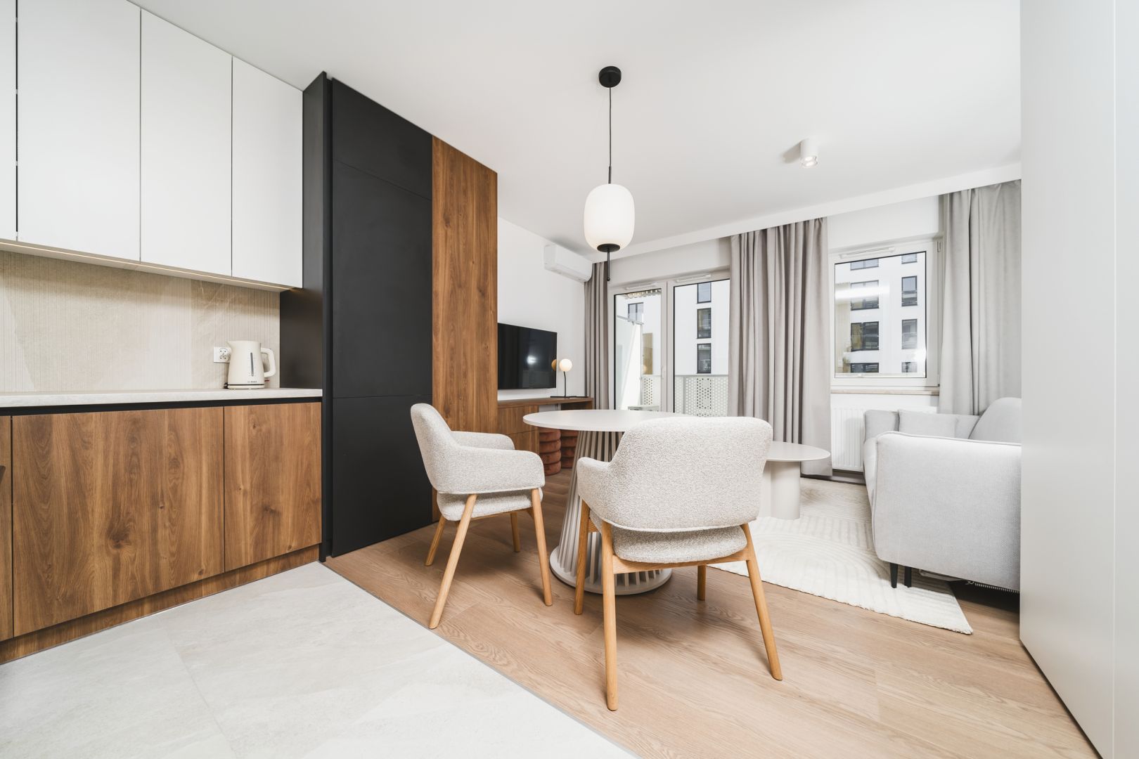 Comfortable studio apartment near Bagry - Apartment - Rent - Kraków, Podgórze / Płaszów