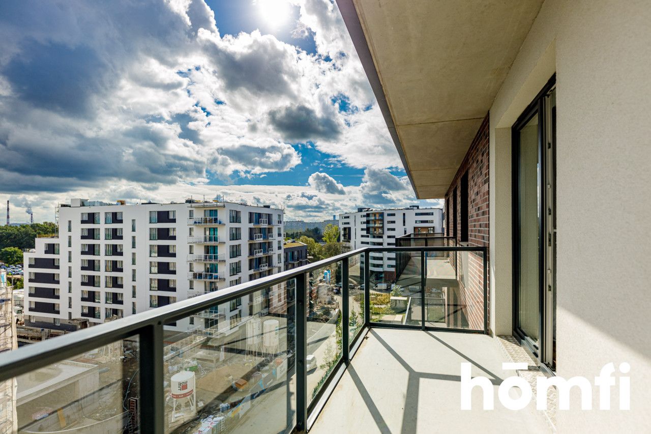 Modern 2-rooms with a balcony, wardrobe and a storage room - Port Popowice - Apartment - Rent - Wrocław, Fabryczna