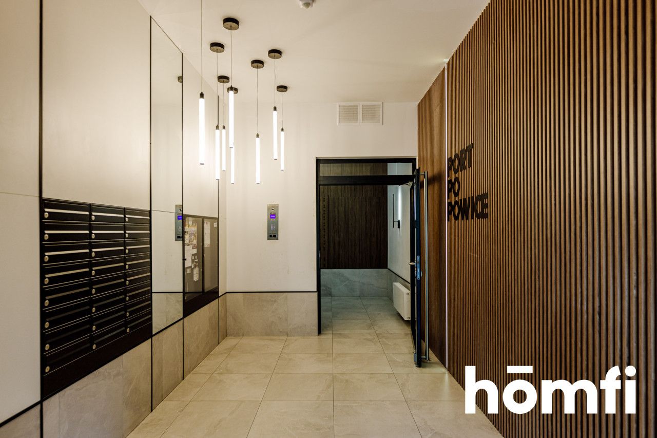 Modern 2-rooms with a balcony, wardrobe and a storage room - Port Popowice - Apartment - Rent - Wrocław, Fabryczna