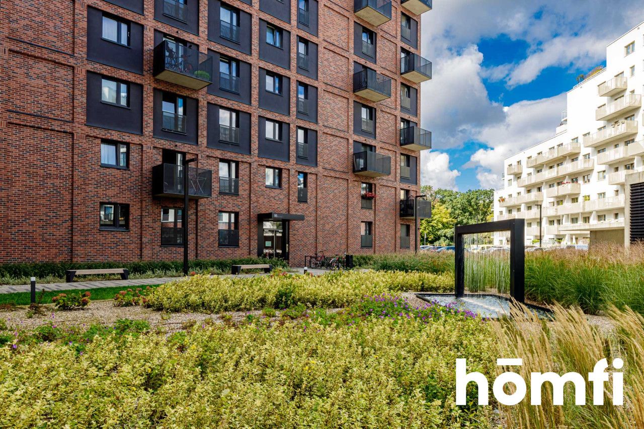 Modern 2-rooms with a balcony, wardrobe and a storage room - Port Popowice - Apartment - Rent - Wrocław, Fabryczna