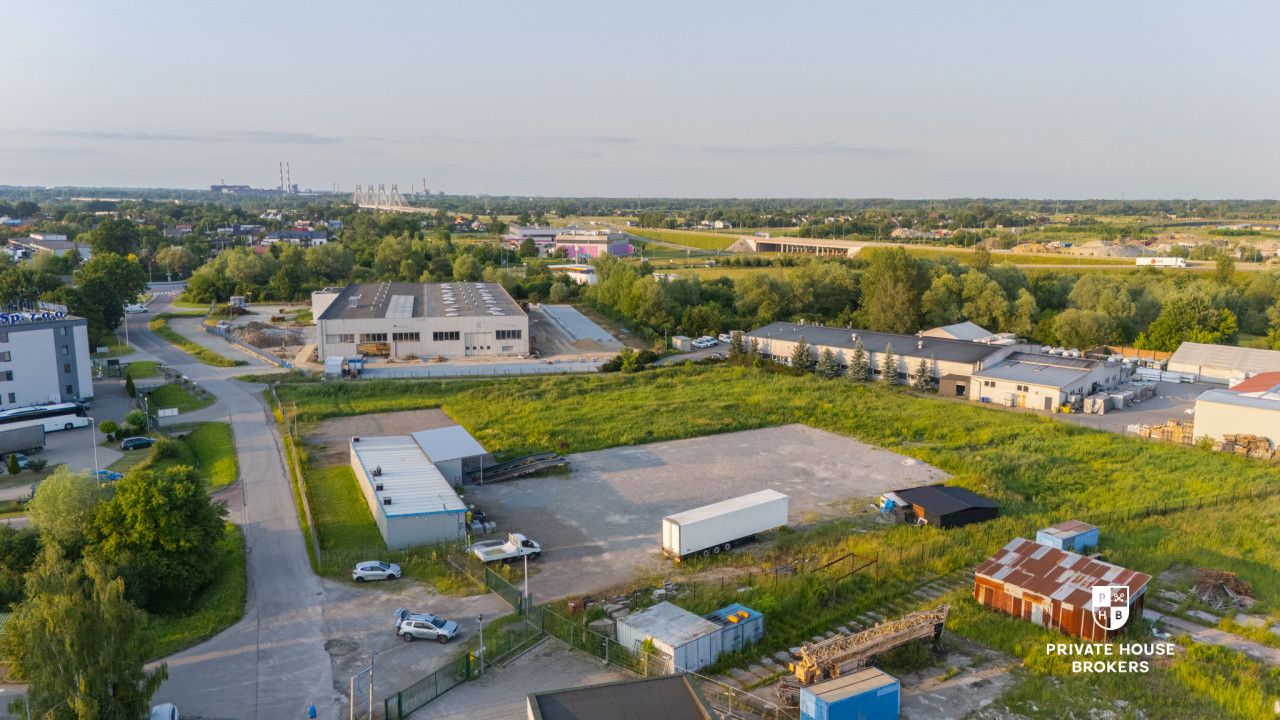 Grunt przemysłowo- usługowy Rybitwy - Działka - Sprzedaż - Kraków, Podgórze / Rybitwy