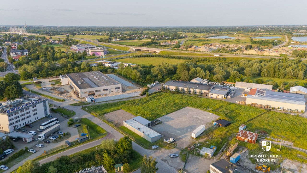 Grunt przemysłowo- usługowy Rybitwy - Działka - Sprzedaż - Kraków, Podgórze / Rybitwy