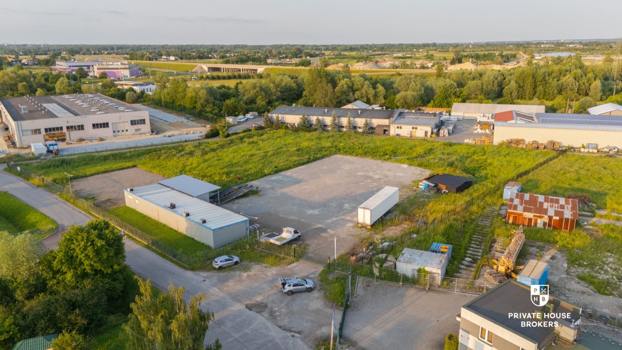 Grunt przemysłowo- usługowy Rybitwy - Działka - Sprzedaż - Kraków, Podgórze / Rybitwy