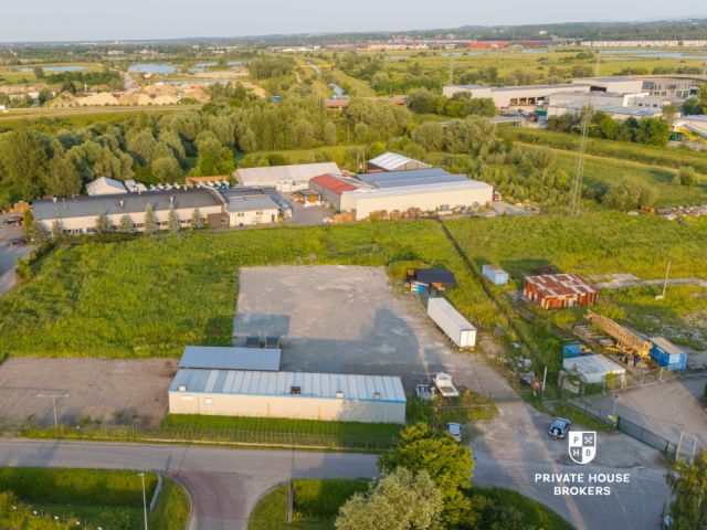 Grunt przemysłowo- usługowy Rybitwy - Działka - Sprzedaż - Kraków, Podgórze / Rybitwy