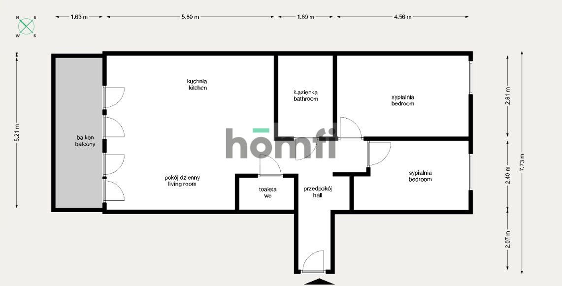 Wygodne 3 pokojowe mieszkanie przy parku, Górników, Prokocim - Mieszkanie - Sprzedaż - Kraków, Podgórze / Bieżanów-Prokocim