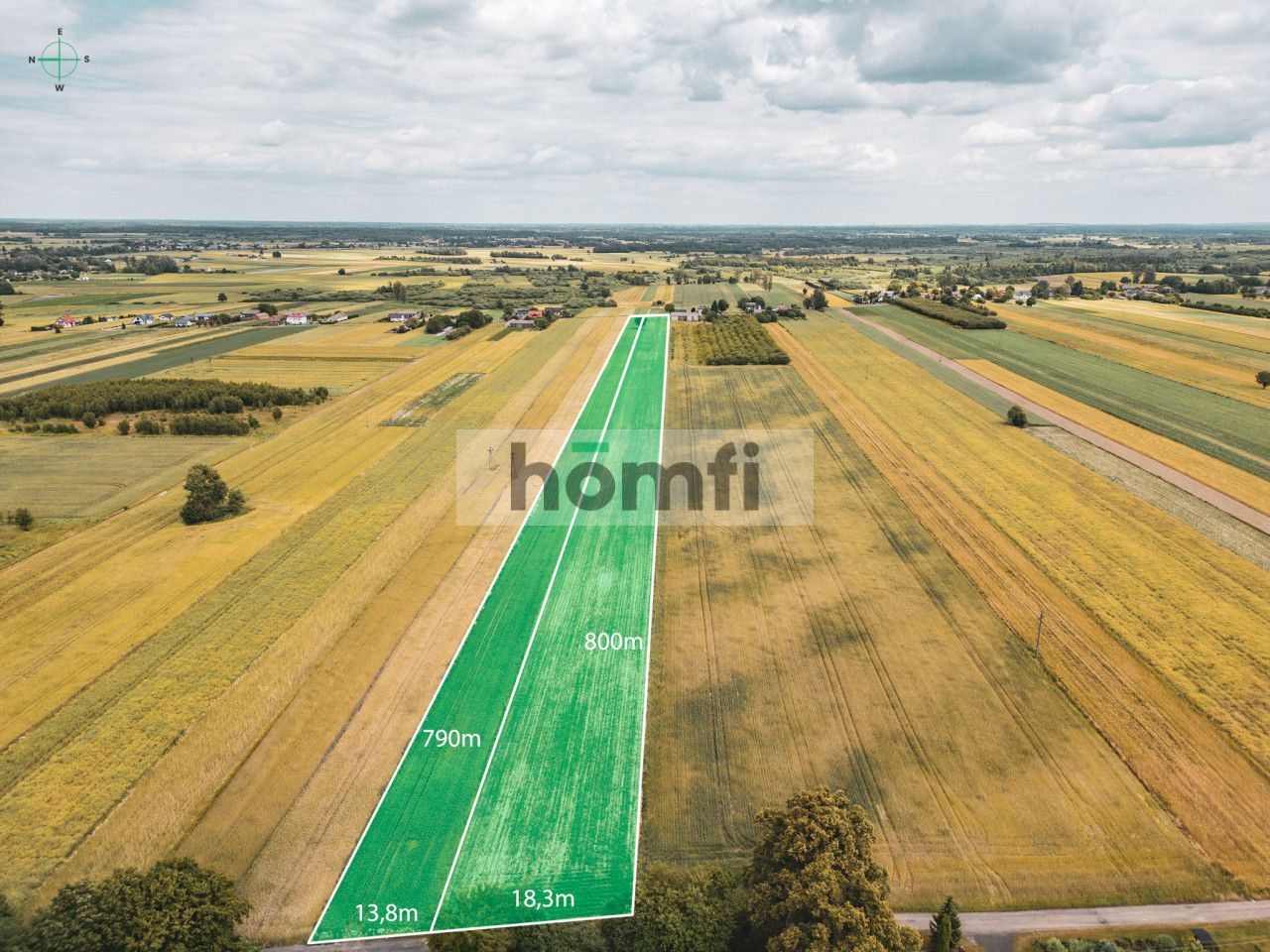 A charming plot of land - Ділянка - Продаж - Łęczyński, Milejów / Ostrówek-Kolonia