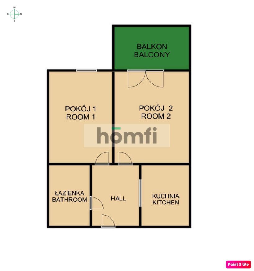 Wojszyce, 2 pokoje, osobna kuchnia, garaż - Mieszkanie - Wynajem - Wrocław, Krzyki