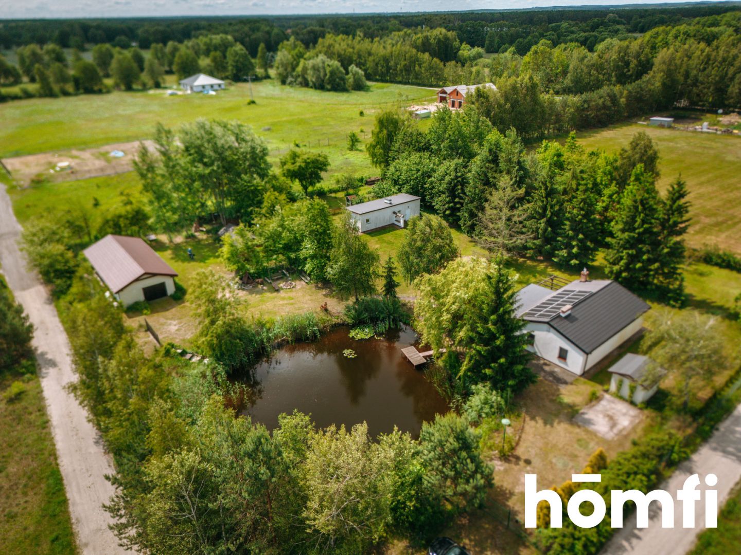 Dom Agroturystyka 5200m2 Inwestycja pod Toruniem - Dom - Sprzedaż - Toruński, Lubicz / Grabowiec