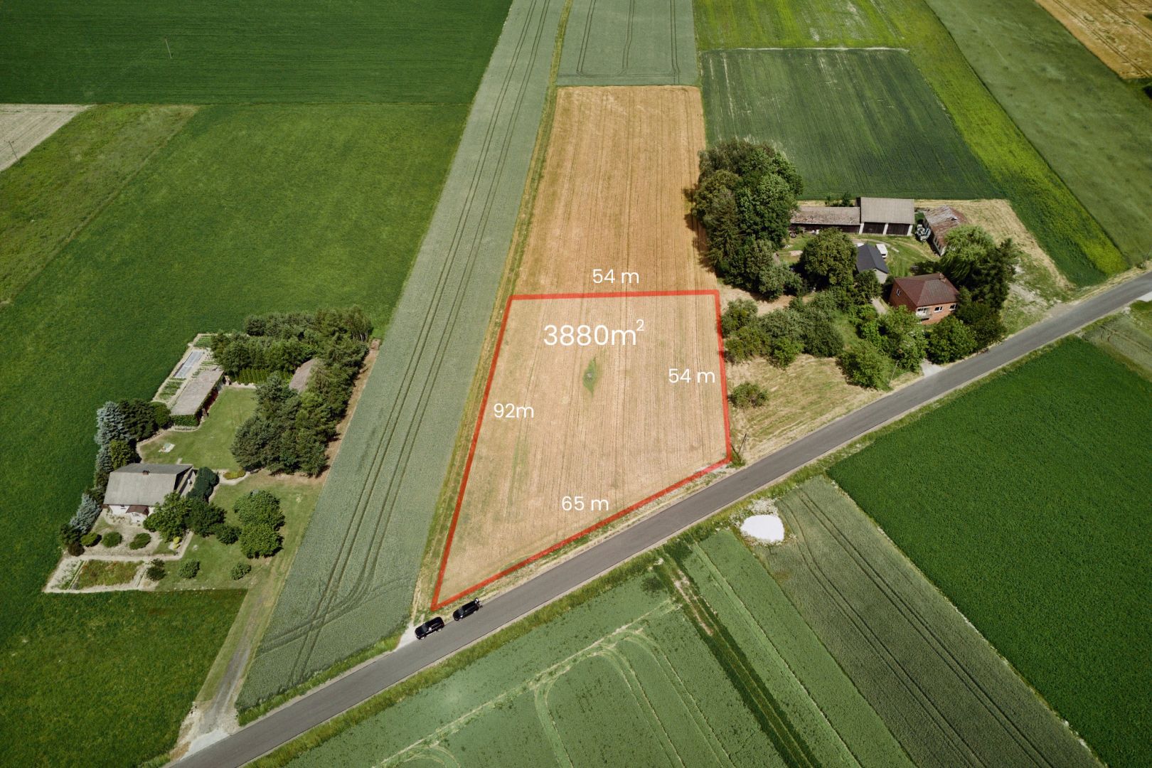 Picturesque plot near Krasnystaw - Ділянка - Продаж - Krasnostawski, Krasnystaw