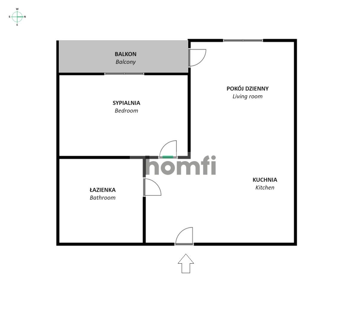 Dwupokojowe mieszkanie przy ul.Stańczyka | Oaza Bronowice - Mieszkanie - Wynajem - Kraków, Krowodrza / Bronowice