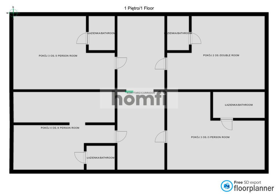 Guest property in the spa resort Muszyna + additional building - Дім - Продаж - Nowosądecki, Muszyna