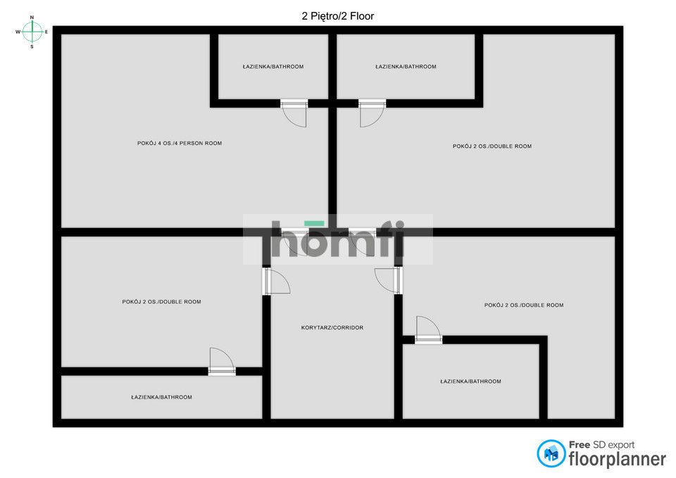 Guest property in the spa resort Muszyna + additional building - Дім - Продаж - Nowosądecki, Muszyna