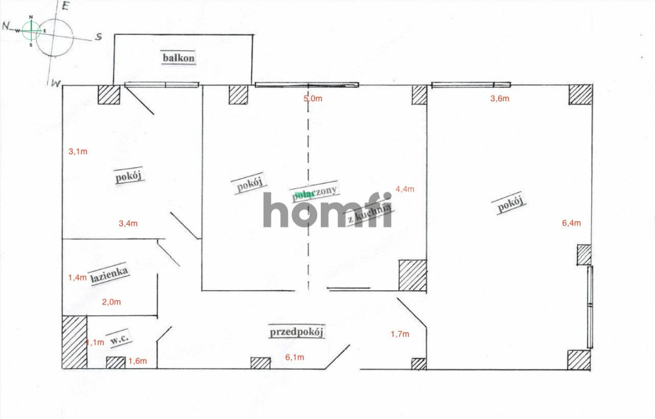 Śródmieście Łodzi – 3 pokoje, inwestycja lub własne M - Mieszkanie - Sprzedaż - Łódź, Śródmieście