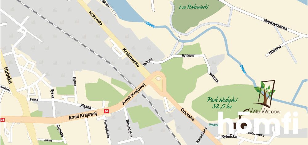 4 pokojowe mieszkanie z tarasem i ogrodem bezpośrednio przy Parku Wschodnim - Mieszkanie - Wynajem - Wrocław, Krzyki