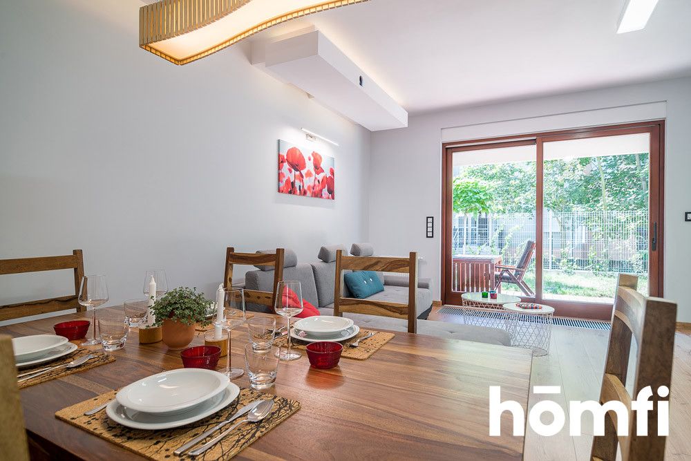 4 pokojowe mieszkanie z tarasem i ogrodem bezpośrednio przy Parku Wschodnim - Mieszkanie - Wynajem - Wrocław, Krzyki