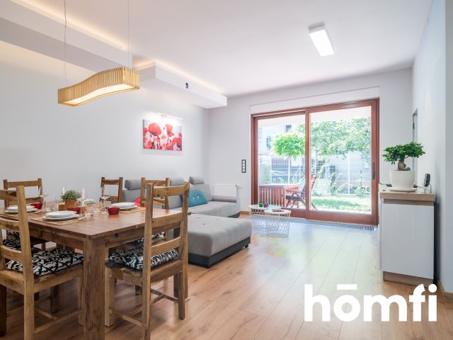 A comfortable 4-room apartment with a terrace and a garden right next to the Eastern Park - Apartment - Rent - Wrocław, Krzyki