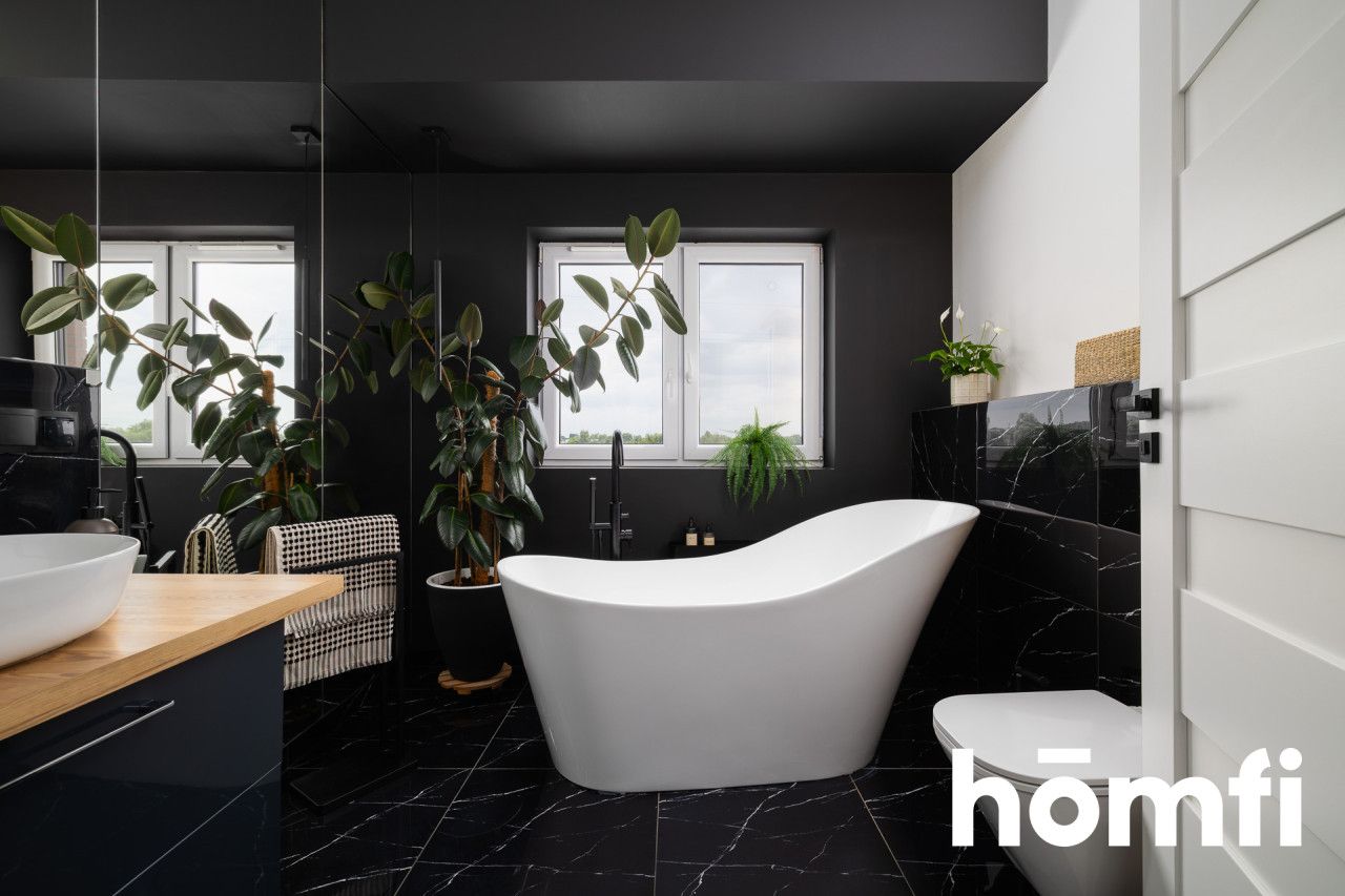 Well-lit, 105m² with a garage built into the building | 246m² plot | garden, terrace, pool, air conditioning | - House - Sale - Krakowski, Zabierzów / Brzezie