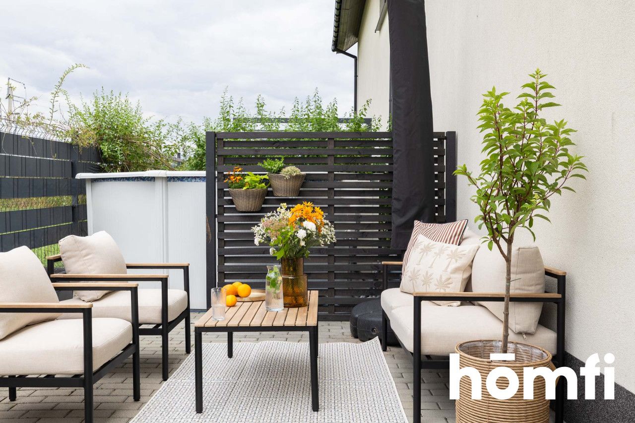 Well-lit, 105m² with a garage built into the building | 246m² plot | garden, terrace, pool, air conditioning | - House - Sale - Krakowski, Zabierzów / Brzezie