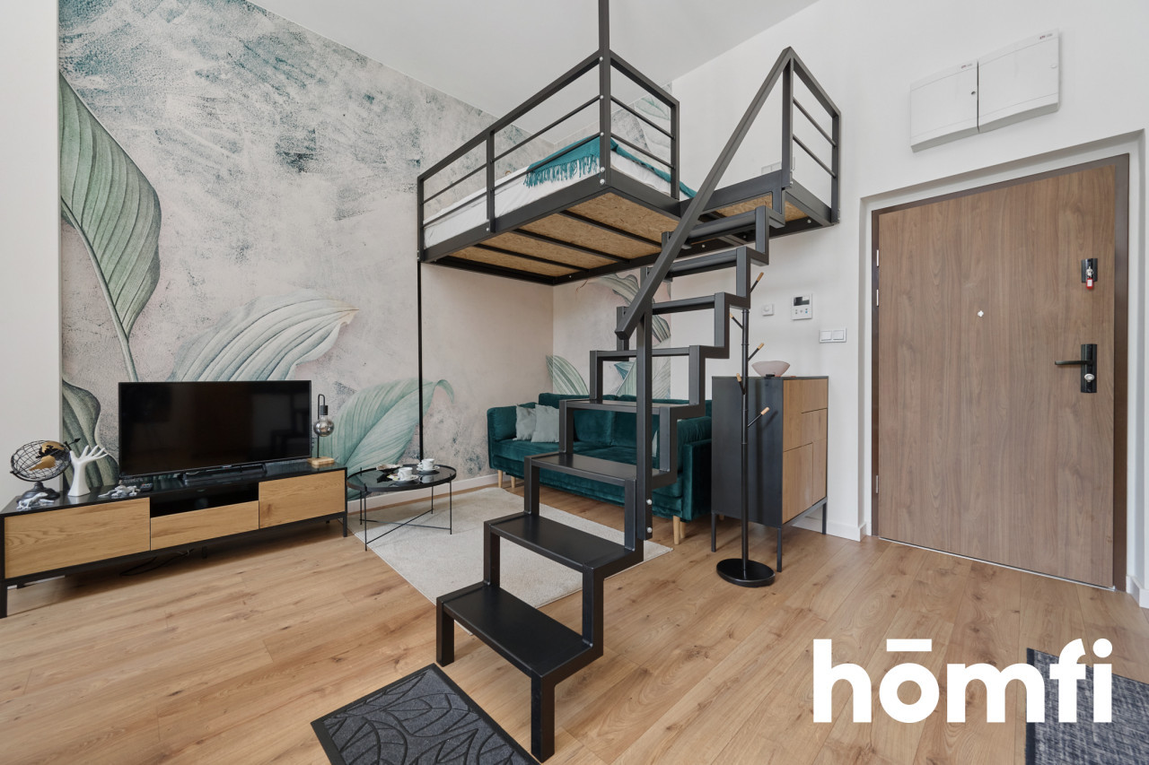 Studio with mezzanine LOKUM VENA Bema Square - Apartment - Rent - Wrocław, Śródmieście / Nadodrze