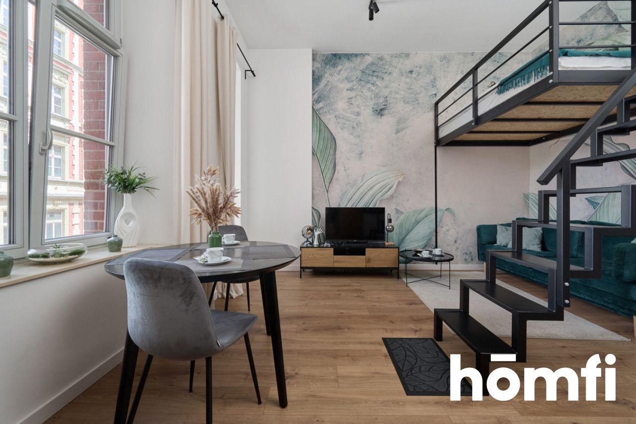 Studio with mezzanine LOKUM VENA Bema Square - Apartment - Rent - Wrocław, Śródmieście / Nadodrze