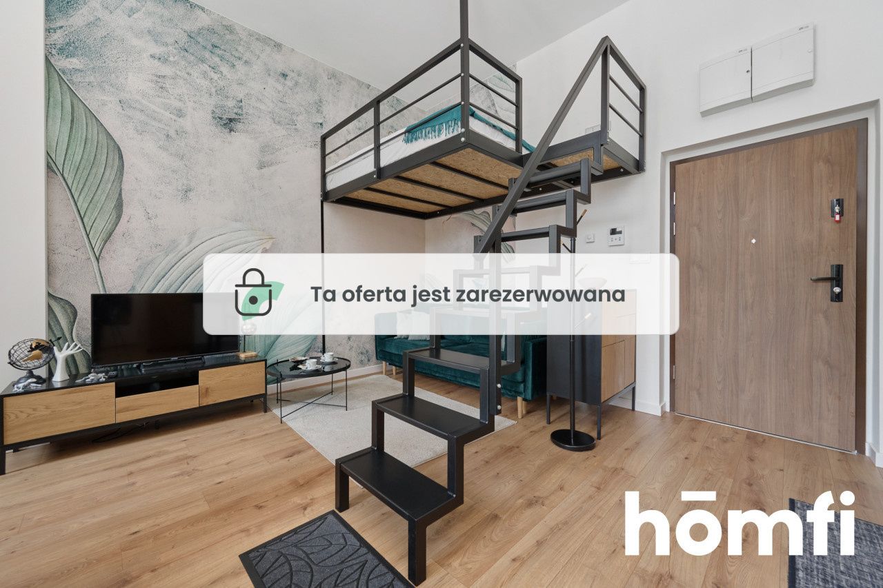 Studio with mezzanine LOKUM VENA Bema Square - Apartment - Rent - Wrocław, Śródmieście / Nadodrze