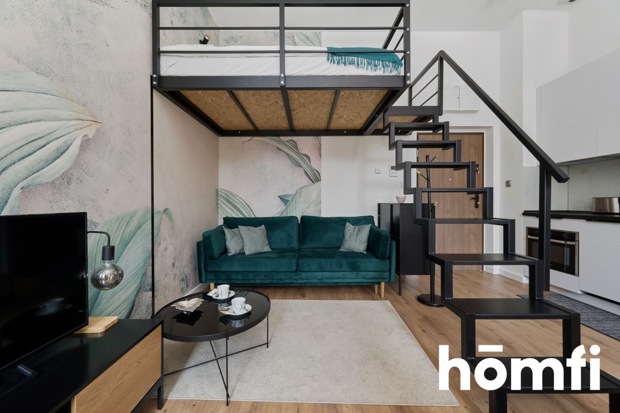 Studio with mezzanine LOKUM VENA Bema Square - Apartment - Rent - Wrocław, Śródmieście / Nadodrze