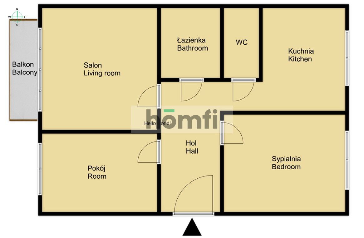 GOŁĘBIÓW | 3 POKOJE | IDEALNE MIEJSCE - Mieszkanie - Sprzedaż - Radom, Gołębiów I