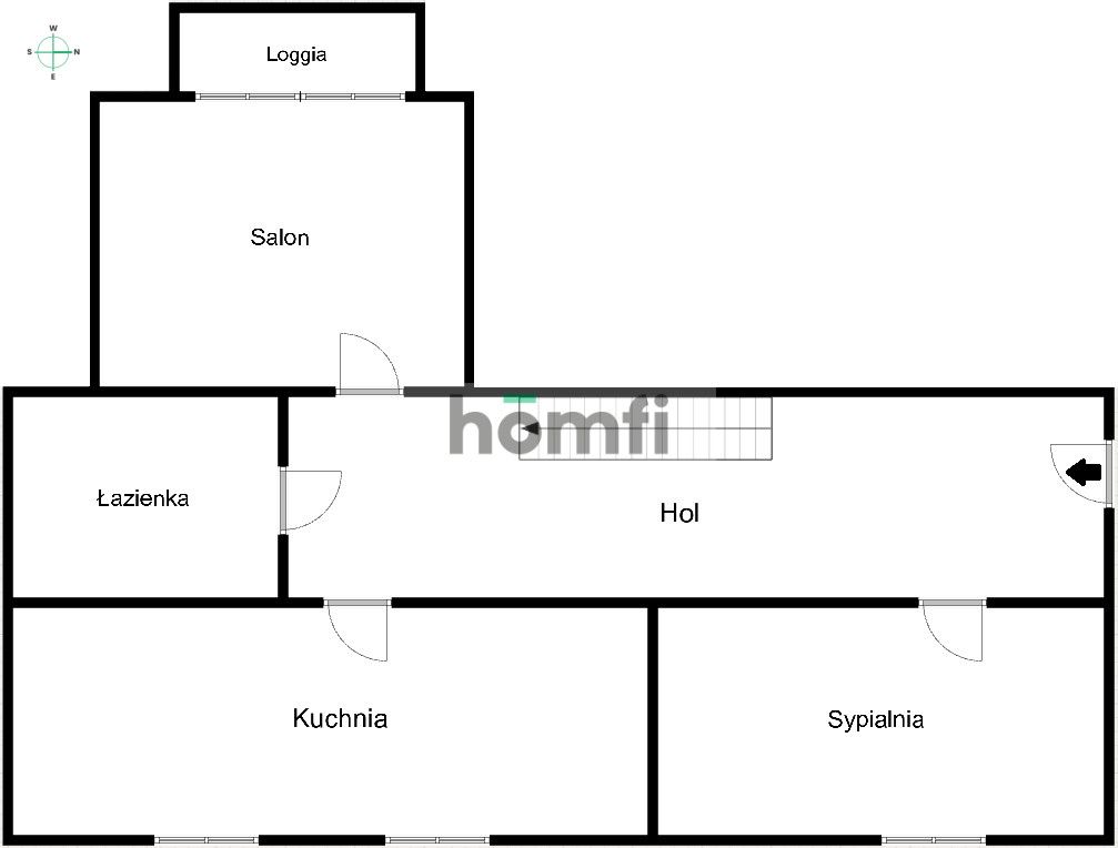 3-ROOM DUPLEX APARTMENT FOR SALE - Apartment - Sale - Brodnicki, Brodnica