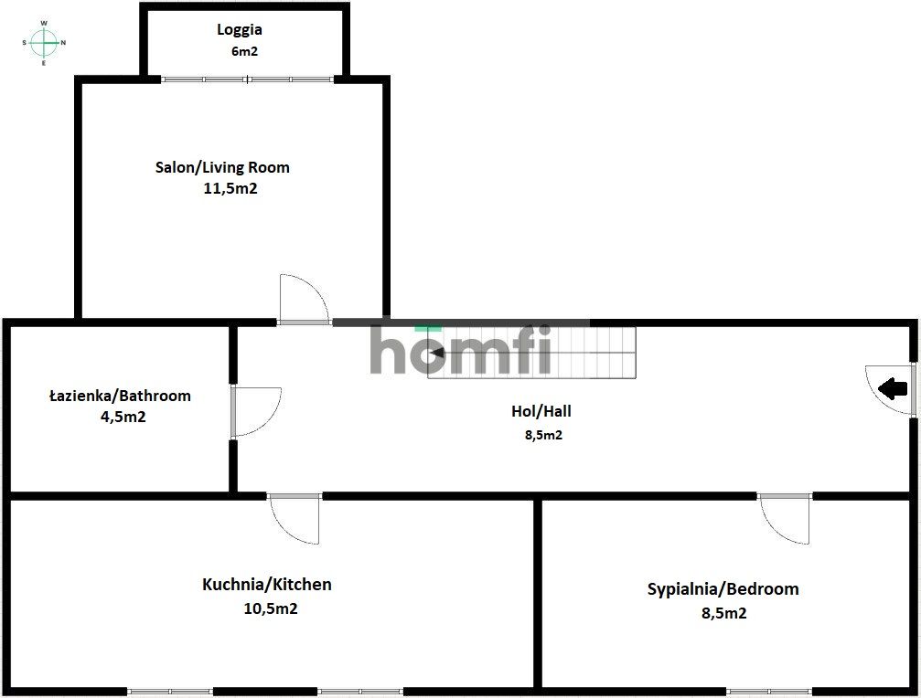 3-ROOM DUPLEX APARTMENT FOR SALE - Квартира - Продаж - Brodnicki, Brodnica